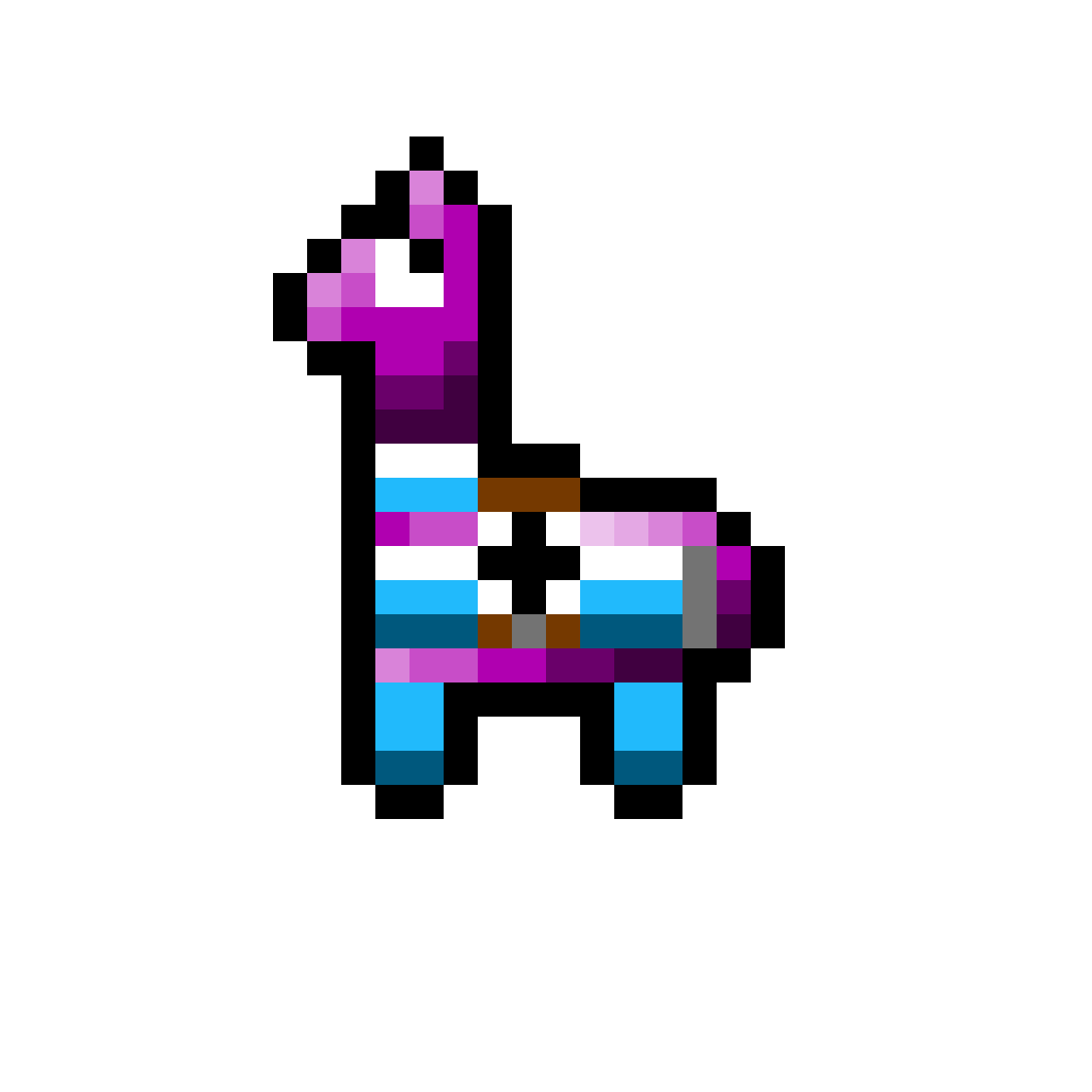Pixilart Fortnite  llama  by the dude213