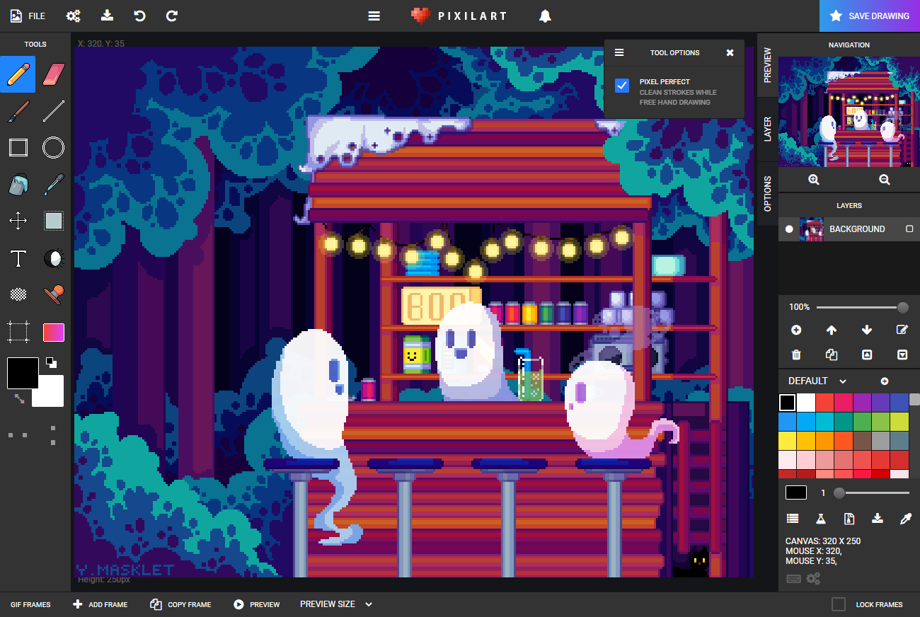 Pixilart - Share & Create Art Online  Pixel art games, Cool pixel art,  Pixel art background